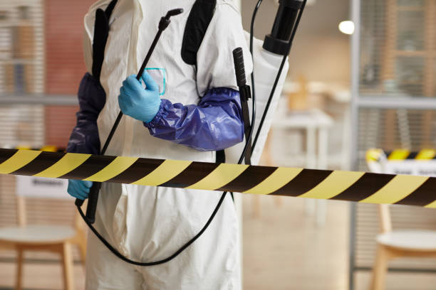 Professional Infectious Disease Decontamination technician working in Oxford, FL